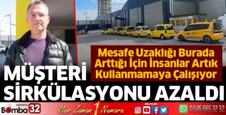 Müşteri sirkülasyonu azaldı