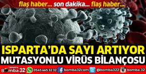 Mutasyonlu virüs bilançosu