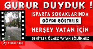 COŞKU İLE KUTLADIK