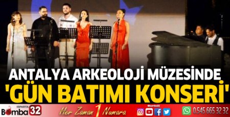 Müzede 'gün batımı konseri'