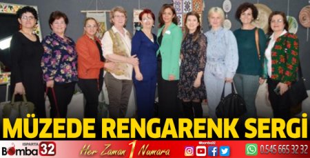 Müzede rengarenk sergi