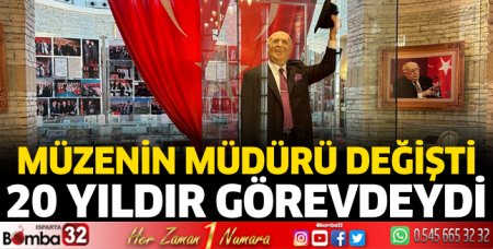 Müzeye yeni müdür 
