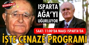 ŞEVKET DEMİREL’İN NAAŞI ISPARTA'YA GETİRİLİYOR