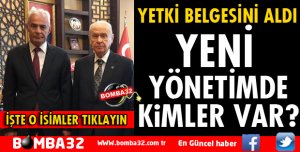NAİL BAYRAM RESMEN MHP İL BAŞKANI