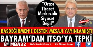 NAİL BAYRAM'DAN ITSO'YA SERT TEPKİ