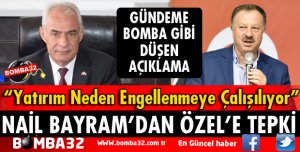 NAİL BAYRAM'DAN RECEP ÖZEL'E TEPKİ