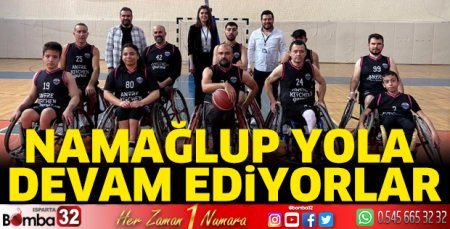 Namağlup yola devam ediyorlar