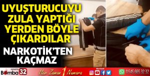 Narkotikten kaçmaz
