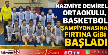 Nazmiye Demirel Ortaokulu fırtına gibi başladı