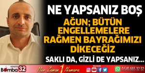Ne yapsanız boş