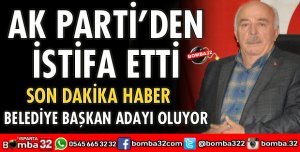 NECDET SATILMIŞ AK PARTİ'DEN İSTİFA ETTİ 