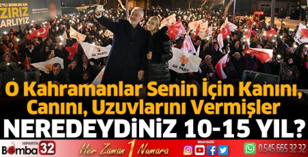 Neredeydiniz 10-15 yıl