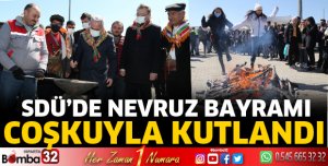 Nevruz Bayramı, SDÜ'de Coşkuyla Kutlandı