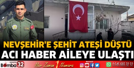 Nevşehir'e şehit ateşi düştü