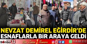 Nevzat Demirel Eğirdir’de