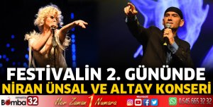Niran Ünsal ve Altay Konser verdi
