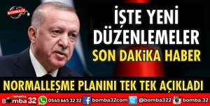 NORMALLEŞME PLANINI TEK TEK AÇIKLADI