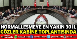 Normalleşmeye en yakın 30 il