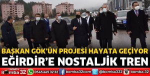 NOSTALJİK TREN FAALİYETE GEÇECEK