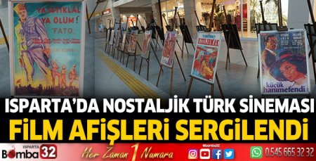 Nostaljik Türk Sineması Film Afişleri sergilendi 