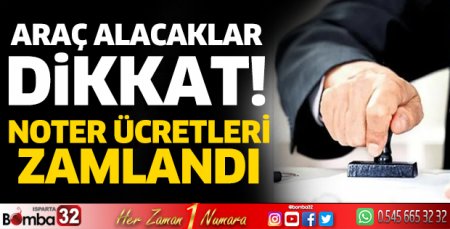 Noter ücretine zam