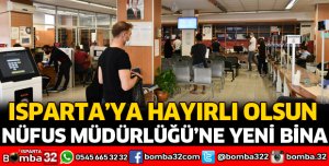 NÜFUS MÜDÜRLÜĞÜNE YENİ BİNA