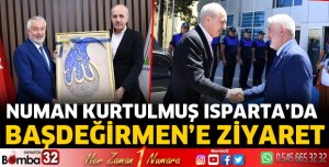 Numan Kurtulmuş Isparta'da