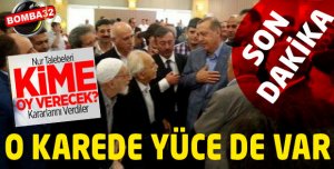 NUR CEMAATİ DESTEKLEYECEKLERİ PARTİYİ AÇIKLADI