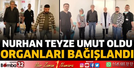 Nurhan teyze umut oldu
