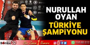 Nurullah Oyan, Türkiye şampiyonu oldu
