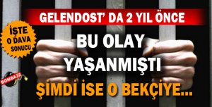 O Bekçiye 9 yıl 11 ay