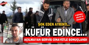 O CİNAYET ZANLILARI ADLİYE  ÇIKARILDI