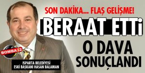 O DAVADAN BERAAT ETTİ