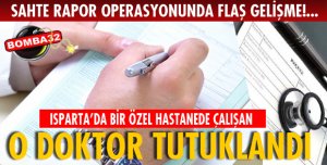 O DOKTOR TUTUKLANDI!