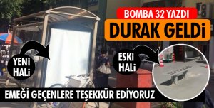 O DURAK YENİLENDİ!