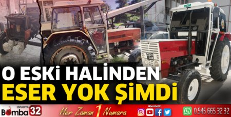 O eski halinden eser yok şimdi