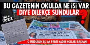 O GAZETE NEDEN GELİYOR TEPKİSİ!
