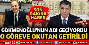 O GÖREVE OKUTAN GETİRİLDİ