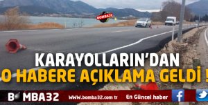 O HABERE AÇIKLAMA GELDİ !