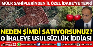 O İHALEDE USULSÜZLÜK İDDİASI