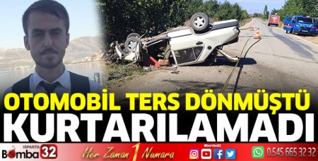 O kazada sürücü İlker Aydın hayatını kaybetti 