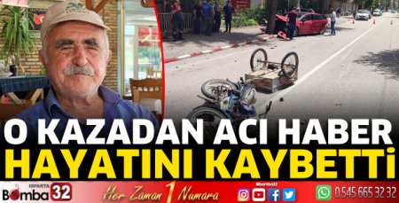 O kazadan acı haber 