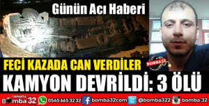 O KORKUNÇ KAZADA 3 KİŞİ CAN VERDİ