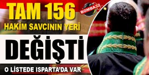 O LİSTEDE ISPARTA'DA VAR 