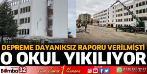 O OKUL YIKILIYOR