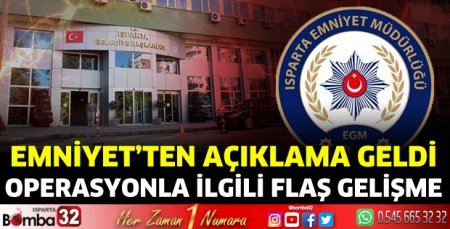 O operasyonla ilgili flaş gelişme