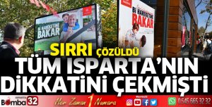 O sloganın sırrı çözüldü