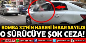 O SÜRÜCÜYE CEZA