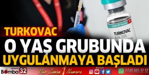 O yaş grubunda Turkovac uygulaması başladı