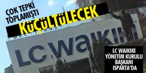 O YAZI KÜÇÜLECEK